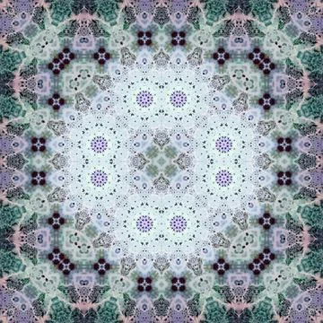 Seamless square art pattern. The pattern is abstract. The texture is mysterio Stock Illustration