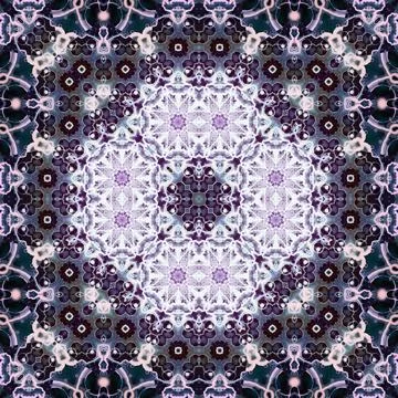 Seamless square art pattern. The pattern is abstract. The texture is mysterio Foto stock