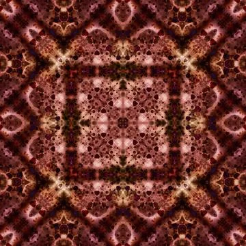 Seamless square art pattern. Texture art Illustrazione stock