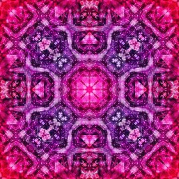 Seamless square art pattern. Texture art Stock Illustration