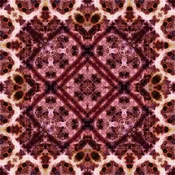 Seamless square art pattern. Texture art Stock Illustration