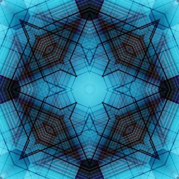 Seamless square art pattern. Texture art Illustrazione stock
