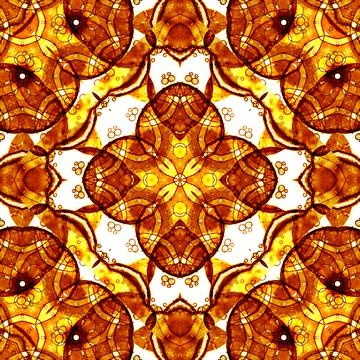 Seamless square art pattern. Texture art Stock Illustration