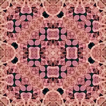 Seamless square art pattern. Texture art Stock Illustration
