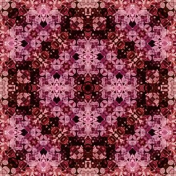 Seamless square art pattern. Texture art Stock Illustration