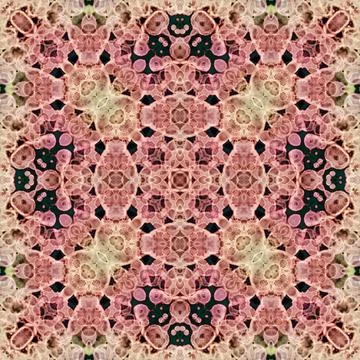 Seamless square art pattern. Texture art Illustrazione stock
