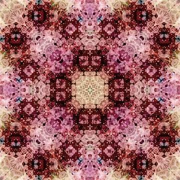 Seamless square art pattern. Texture art Stock Illustration