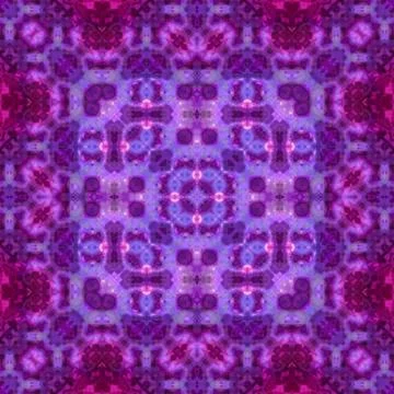 Seamless square art pattern. Texture art Stock Illustration