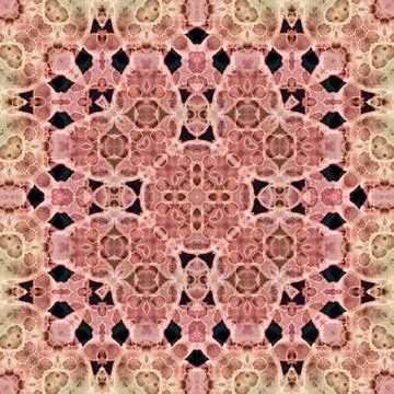 Seamless square art pattern. Texture art Illustrazione stock