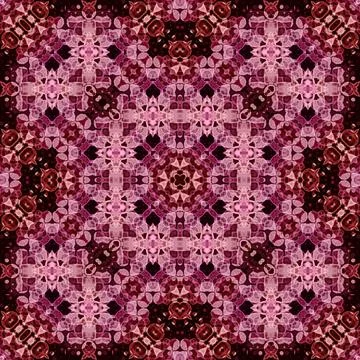 Seamless square art pattern. Texture art Stock Illustration