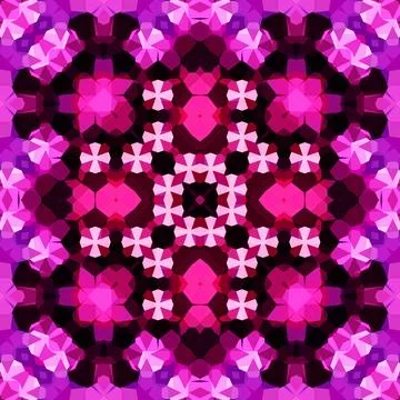 Seamless square art pattern. Texture art Stock Illustration