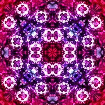 Seamless square art pattern. Texture art Stock Illustration