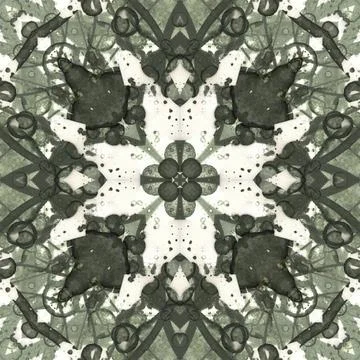 Seamless square art pattern. Texture art Stock Illustration