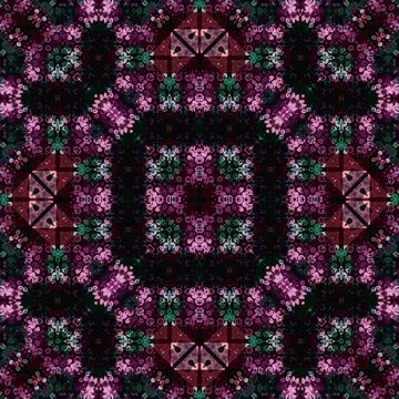 Seamless square art pattern. Texture art Illustrazione stock