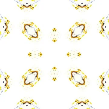 Seamless square art pattern. Texture art Stock Illustration