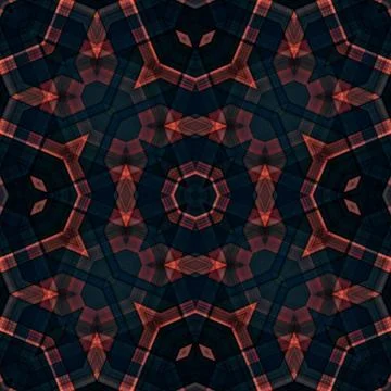Seamless square art pattern. Texture art Illustrazione stock