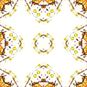 Seamless square art pattern. Texture art Illustrazione stock