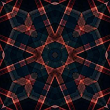 Seamless square art pattern. Texture art Illustrazione stock