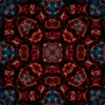 Seamless square art pattern. Texture art Illustrazione stock