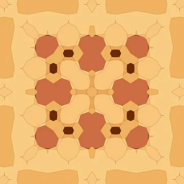Seamless square art pattern. Texture art Illustrazione stock