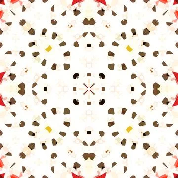 Seamless square art pattern. Texture art Stock Illustration