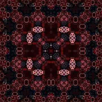 Seamless square art pattern. Texture art Illustrazione stock