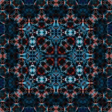 Seamless square art pattern. Texture art Stock Illustration