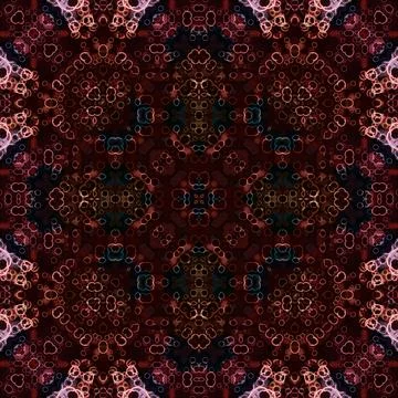 Seamless square art pattern. Texture art Stock Illustration
