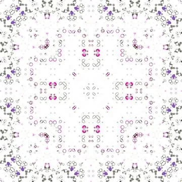 Seamless square art pattern. Texture art Illustrazione stock