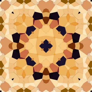 Seamless square art pattern. Texture art Stock Illustration
