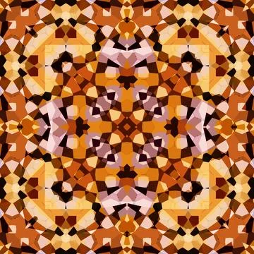 Seamless square art pattern. Texture art Illustrazione stock