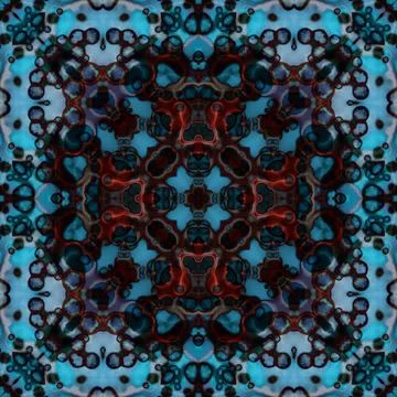 Seamless square art pattern. Texture art Illustrazione stock