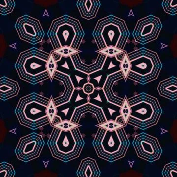 Seamless square art pattern. Texture art Stock Photos