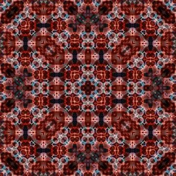 Seamless square art pattern. Texture art Stock Photos