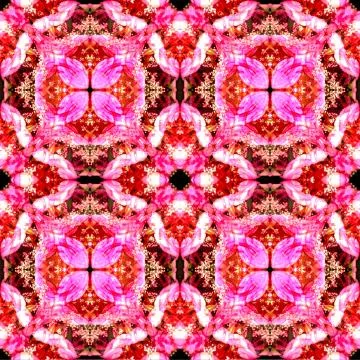 Seamless square background. Bright pink color Illustrazione stock