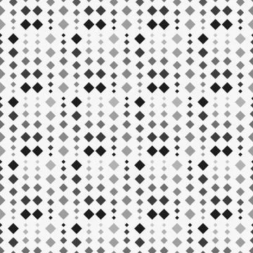 Seamless square background of small parts of different size Stock Illustration