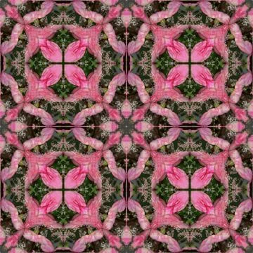 Seamless square background. Tender pink color Stock Illustration