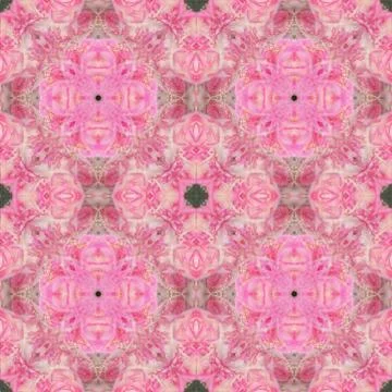 Seamless square background. Tender pink color Stock Illustration
