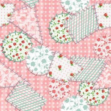 Seamless square background. Vector illustration. Illustrazione stock