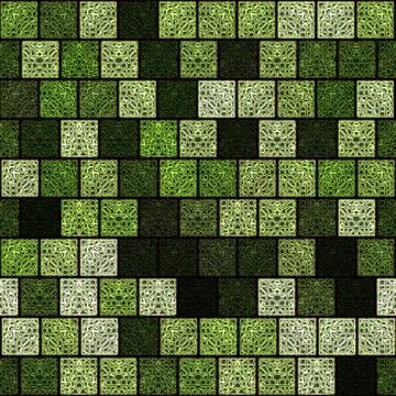Seamless square mosaic pattern 스톡 일러스트