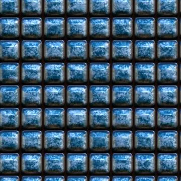 Seamless square mosaic pattern Stock Illustration