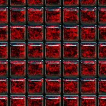 Seamless square mosaic pattern Stock Illustration