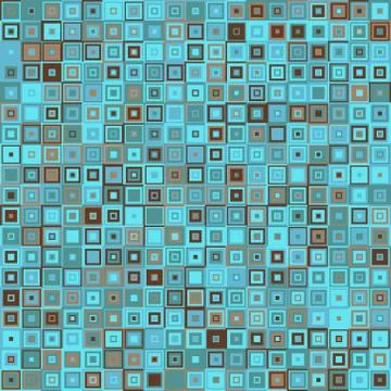 Seamless square mosaic pattern - vector illutration イラスト素材