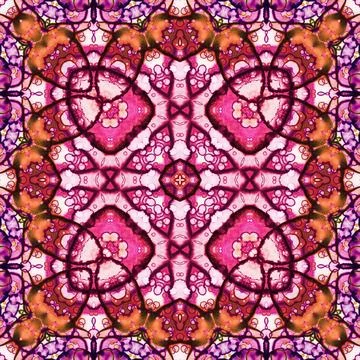 Seamless square pattern. abstract texture Foto stock