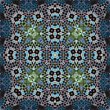 Seamless square pattern. abstract texture Stock Photos