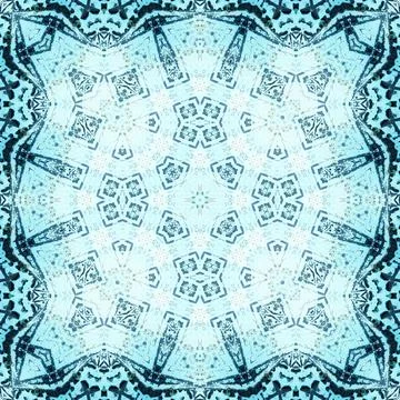 Seamless square pattern. abstract texture Stock Photos