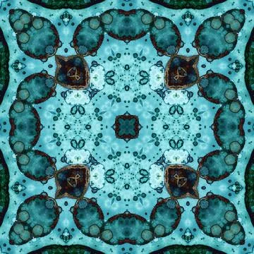 Seamless square pattern. abstract texture Foto stock
