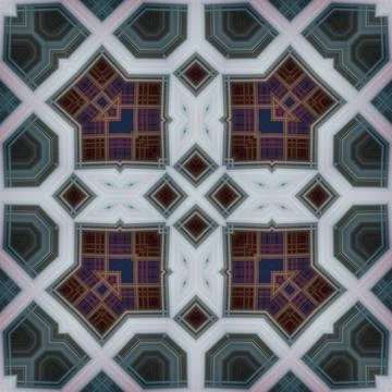 Seamless square pattern. abstract texture Foto stock