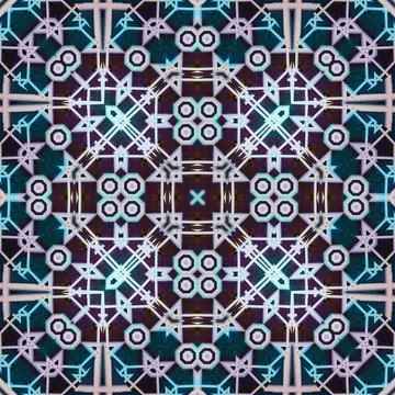 Seamless square pattern. abstract texture Stock Photos