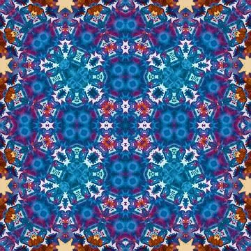 Seamless square pattern. abstract texture Stock Photos